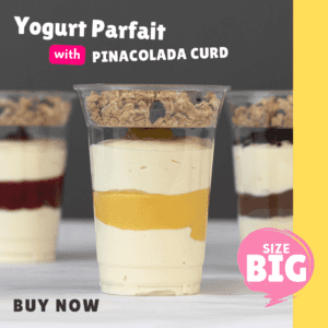 Pinacolada Yogurt Parfait