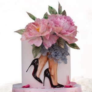 Stiletto Buttercream cake