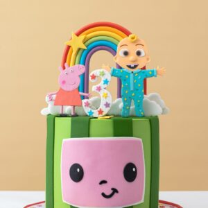 Cocomelon fondant cake
