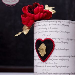 Key to my Heart Fondant cake