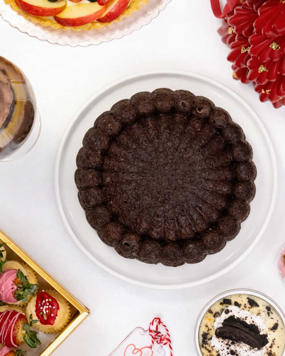 Valentine Flute Cake