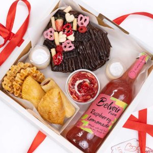 Valentine Box of Love with-raspberry-lemonade
